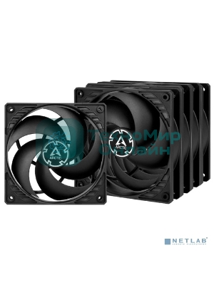 Вентилятор для корпуса Arctic P12 Value pack черный, 120 мм, 1800 об/мин, 22.5 дБ, 3 pin