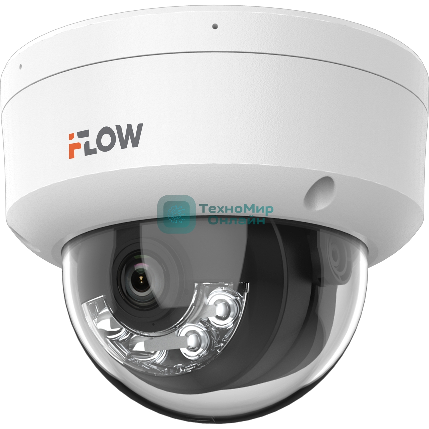 Уличная купольная IP-камера 2Мп с гибридной Smart-подсветкой и встроенным микрофоном, 1/2.9 CMOS, объектив 2.8мм, угол 103, мех ИК-фильтр, 0.005Лк@F1.6, 1920х1080@25к/с, H.265/H.265+/H.264/H.264+/MJPEG HLC коридорный режим DWDR, 3D DNR, BLC, ИК и LED 30м, G.711/G.722.1/G.726/MP2L2/PCM/AAC, встроенный микрофон, слот microSD до 512Гб, TVS IP67 IK08, -40...+60C, DC12В/PoE, 75Вт