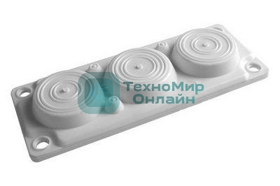 Ввод кабельный ДКС R5HTC03 пластик V0 UL94. (6 отв.) IP65