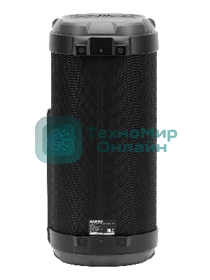 Колонка портативная Digma S-23 черный 18W 1.0 BT 10м 1800mAh