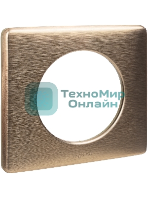 Рамка 1 пост Медь