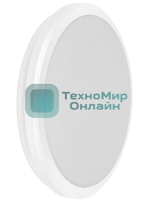 Светильник LED ДПБ 3003 18Вт IP54 4000K круг белый LDPB0-3003-18-4000-K01 IEK
