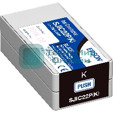 Картридж струйный SJIC22P(K): INK CARTRIDGE FOR TM-C3500 черный