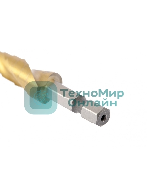 Сверло Matrix ступенчатое,4-5-6-7-8-9-10-11-12 мм, HSS, спиральный проф.