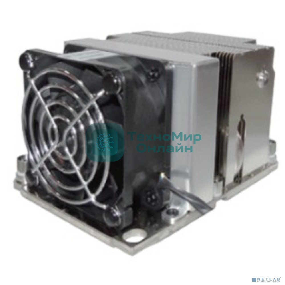 Радиатор 2U, active with 6025Fan, Intel LGA3647,Narrow,