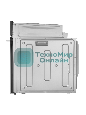 Шкаф духовой газовый с электрическим грилем Maunfeld MOGS703W, встраиваемый
