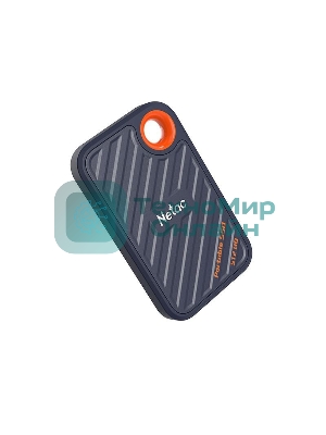 Внешний SSD Netac ZX20, 2TB, USB 3.2 Gen 2x2 Type-C, R/W 2000/1800, черный