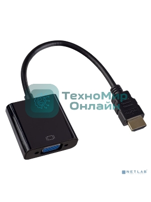Переходник PERFEO HDMI A вилка - VGA/SVGA розетка (A7022)