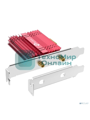 Трехдиапазонный беспроводной PCI Express-адаптер TP-Link Archer TXE75E AXE5400 Wi-Fi 6E с поддержкой Bluetooth 5.3