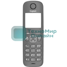 Дополнительная трубка Dect Gigaset AS690HX черный для AS690