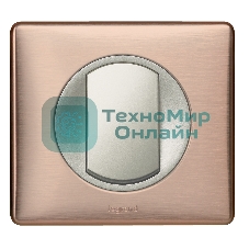 Рамка 1 пост Медь