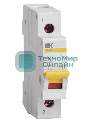 Выключатель нагрузки ВН-32 63А/1П IEK MNV10-1-063