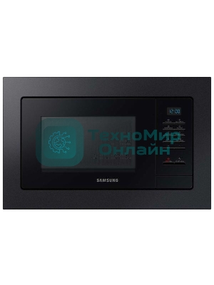 Микроволновая печь Samsung MS20A7013AB/BW черный (встраиваемая)