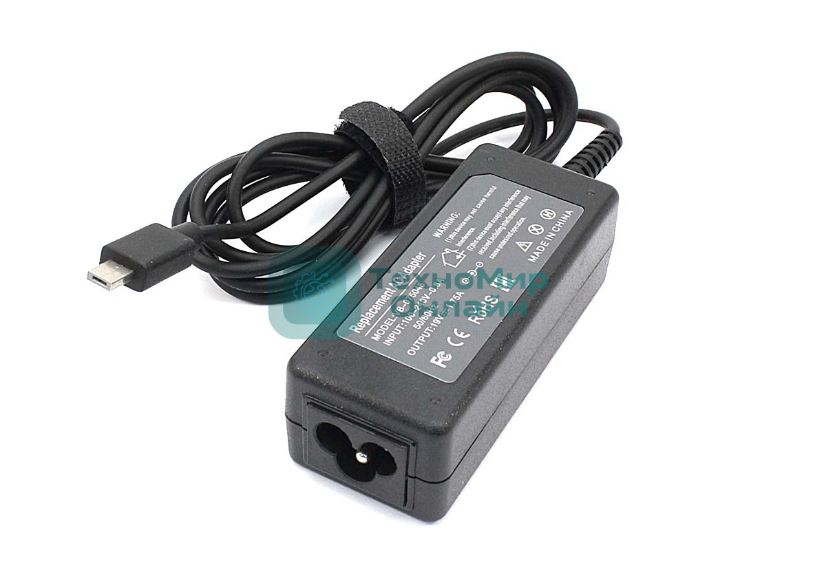 Блок питания (сетевой адаптер) для ноутбуков Asus 19V 1.75A 33W micro USB travel charger OEM