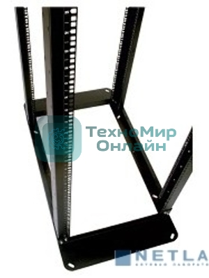 Стойка двухрамная ЦМО СТК-С-45.2.1000 45U 560ммX1280мм направл.закл.гайки 480кг серый