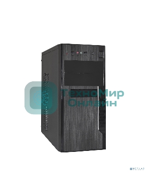 Компьютерный корпус Minitower ExeGate EX283240RUS MA-373X (mATX, без БП, 2*USB, аудио, черный)
