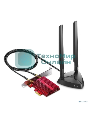Трехдиапазонный беспроводной PCI Express-адаптер TP-Link Archer TXE75E AXE5400 Wi-Fi 6E с поддержкой Bluetooth 5.3