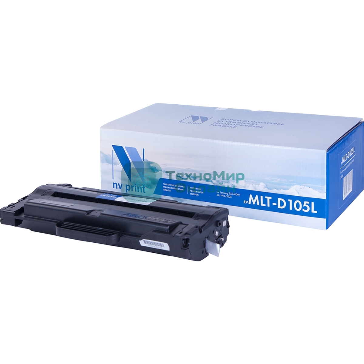Картридж лазерный NVPrint совместимый Samsung MLT-D105L для SCX 4600/ML-1910/2525 (2500k)