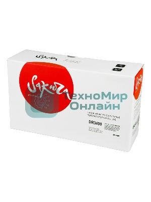 Фотобарабан Sakura DR3400 для Brother HL-L5000D, HL-L5100DN, HL-L5100DNT, HL-L5200DW, HL-L5200DWT, HL-L6250DN, HL-L6300DW, HL-L6300DWT, HL-L6400DW, HL-L6400DWT, DCP-L5500DN, DCP-L6600DW, MFC-L5700DN, MFC-L5750DW, MFC-L6800DW, MFC-L6800DWT, MFC-L6900DW, MFC-L6900DW 50 000 к.