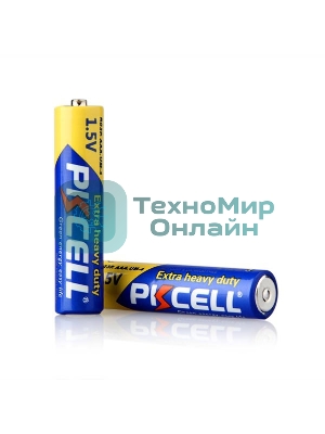 Солевой элемент питания PKCELL R03P-4B тип - AAА 4 шт в блистере