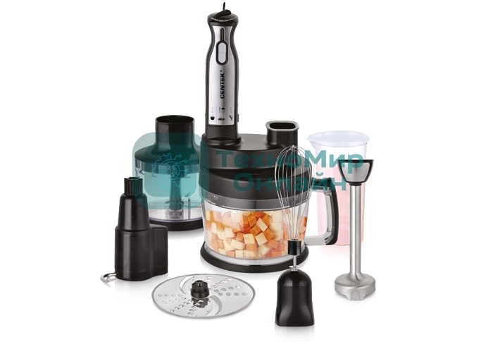 Блендер погружной Centek CT-1310, 1200 Вт, шинковка 2,0л (в уп. 2 шт)