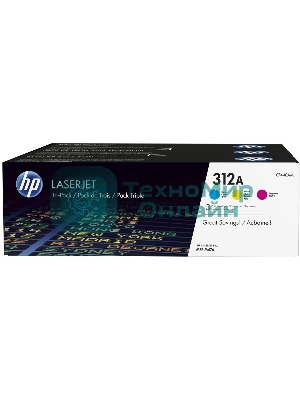 Картридж лазерный набор Hewlett-Packard 312A CF440AM голубой, желтый, пурпурный для HP CLJ Pro M476 2400 стр.