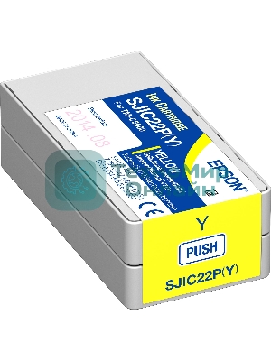Картридж струйный SJIC22P(Y): INK CARTRIDGE FOR TM-C3500 желтый