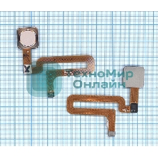 Шлейф со сканером отпечатка пальца для Xiaomi Mi 4S золотой