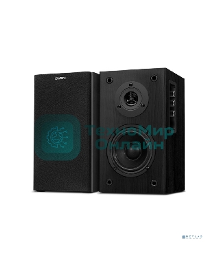 Акустическая система SVEN SPS-614 2.0 (2x20W, Bluetooth, дерево, black)