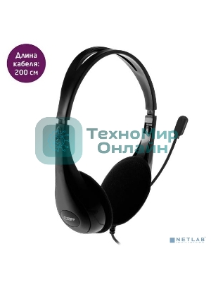 Гарнитура CBR CHP-353M чёрный, проводная