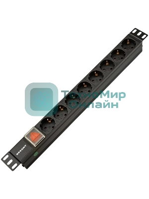 Блок распределения питания Rexant для 19