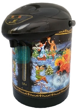 Термопот ВАСИЛИСА ВА-5003 Тройка черный.