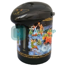 Термопот ВАСИЛИСА ВА-5003 Тройка черный.