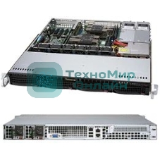 Корпус SuperMicro CSE-813MF2TQC-R804CB 2x800W черный