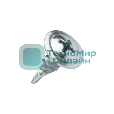 Саморез с прессшайбой Kranz ПШС сверло 4.2х13, короб (200 шт./уп.)