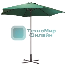Зонт садовый Ecos GU-03 (зеленый) с крестообразным основанием