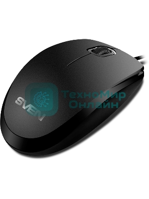 Комплект клавиатура + мышь SVEN KB-S320C клавиатура и мышь черные (USB, 105 кл, 4 кнопки, 1000 dpi)