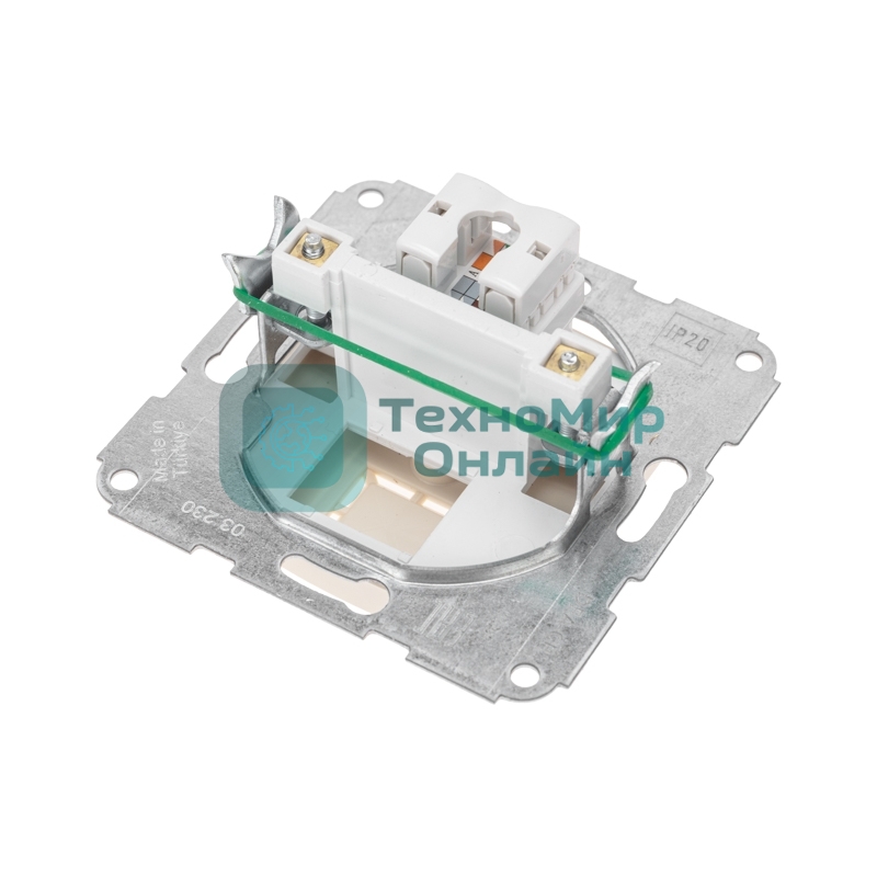 Розетка компьютерная Kranz DEA RJ45 с/у мех. бежевый