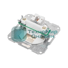 Розетка компьютерная Kranz DEA RJ45 с/у мех. бежевый