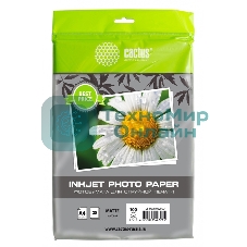 Фотобумага Cactus CS-MA410020ED A4/100г/м2/20л./белый матовое для струйной печати