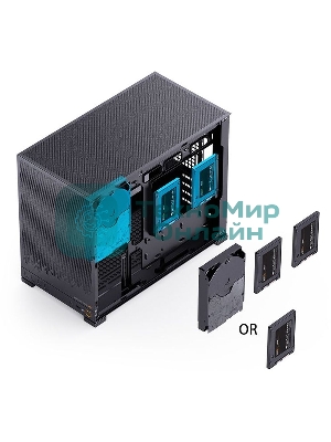 Корпус без блока питания JONSBO Computer Case D32 STD standard version black