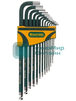 Ручной инструмент Набор ключей имбусовых KRAFTOOL