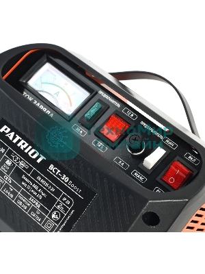 Устройство пуско-зарядное PATRIOT BCT-30 Boost 220В±15% 900Вт 12/24В зарядmax23А 55-270А/ч 7.3кг
