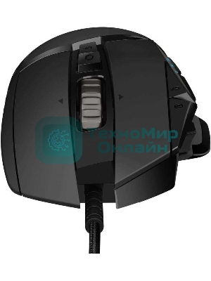 Мышь проводная Logitech G502 HERO черный, 25600 dpi, USB, кнопки - 11