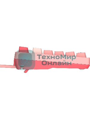 Клавиатура проводная A4Tech Bloody S87 Energy (S87 USB ENERGY PINK) USB розовый