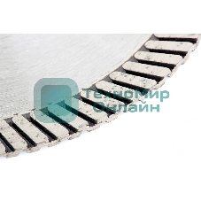 Диск алмазный Gross ф230х22,2 мм, турбо, сухое резание