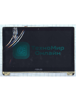 Модуль (матрица + тачскрин) для Asus TP550LA-1A черный с рамкой