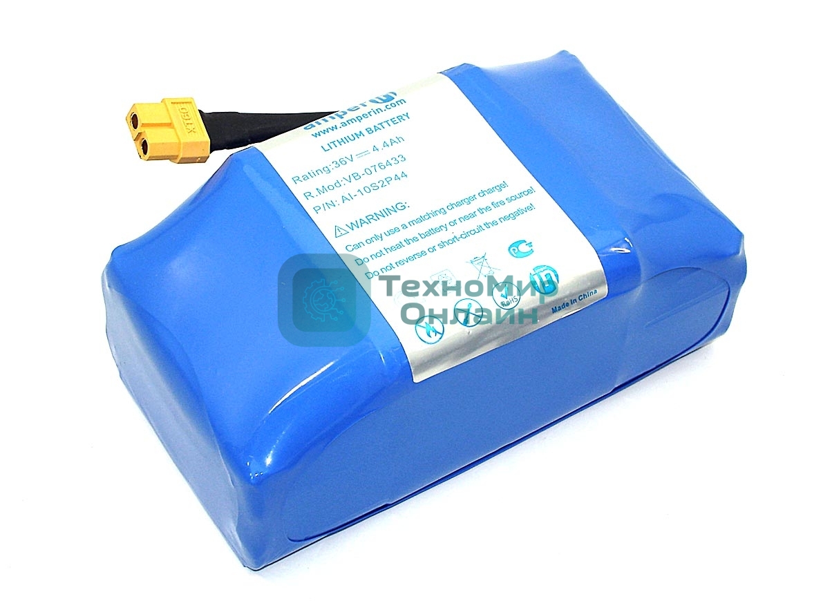 Аккумулятор Amperin 10S2P для гироскутера 36V 4.4А·ч Li-ion