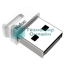 Флешка USB Netac U116 (NT03U116N-008G-20WH), 8Gb, USB 2.0, R/W 70/30, белый