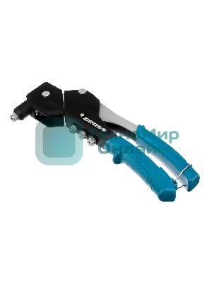 Заклепочник ручной Gross 290 мм, поворотный, 0-360, заклепки 2,4-3,2-4,0-4,8 мм